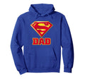 Superman Super Dad Hoodie - Aesthetic Graphic Men Women - T-Shirt, Sweatshirt, Hoodie