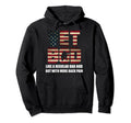 Vet Bod Like Dad Bod But More Back Hoodie - Minimalist Print for Adults - T-Shirt, Sweatshirt, Hoodie