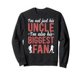 His Biggest Fan Soccer Uncle Soccer Sweatshirt - Fun Novelty Design Unisex - T-Shirt, Sweatshirt, Hoodie