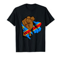 Congo Flag Republic Congo Drc T-Shirt - Minimalist Print for Adults - T-Shirt, Sweatshirt, Hoodie
