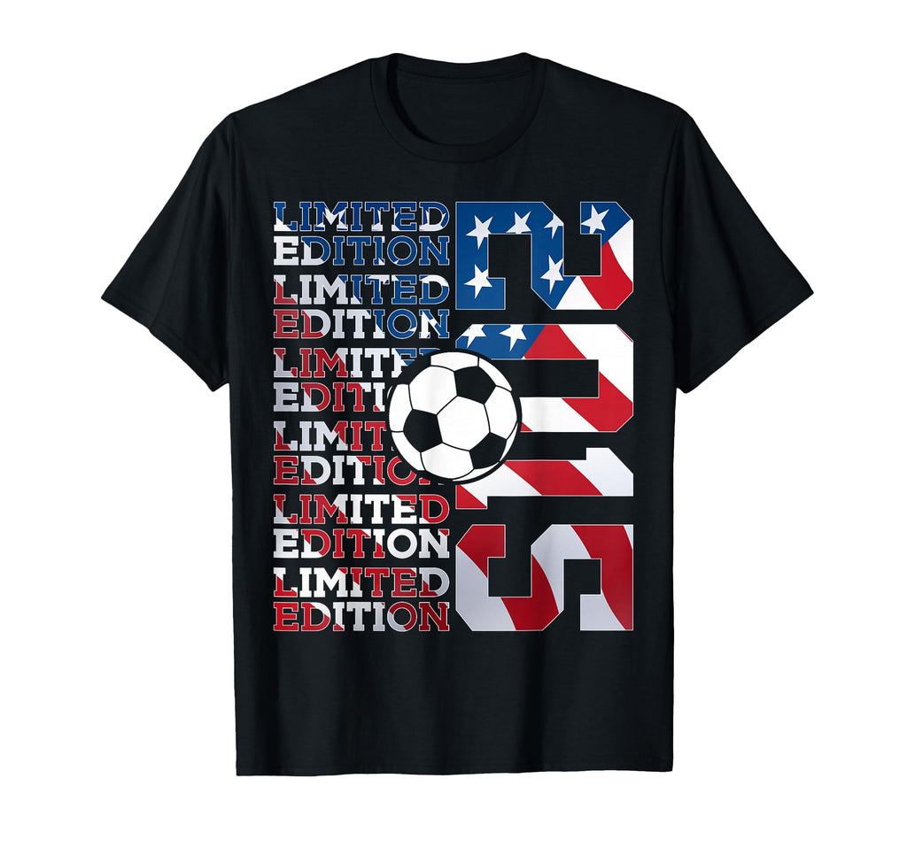 2015 11 Years Soccer 11Th Birthday T-Shirt - Minimalist Print Men Women - T-Shirt, Sweatshirt, Hoodie