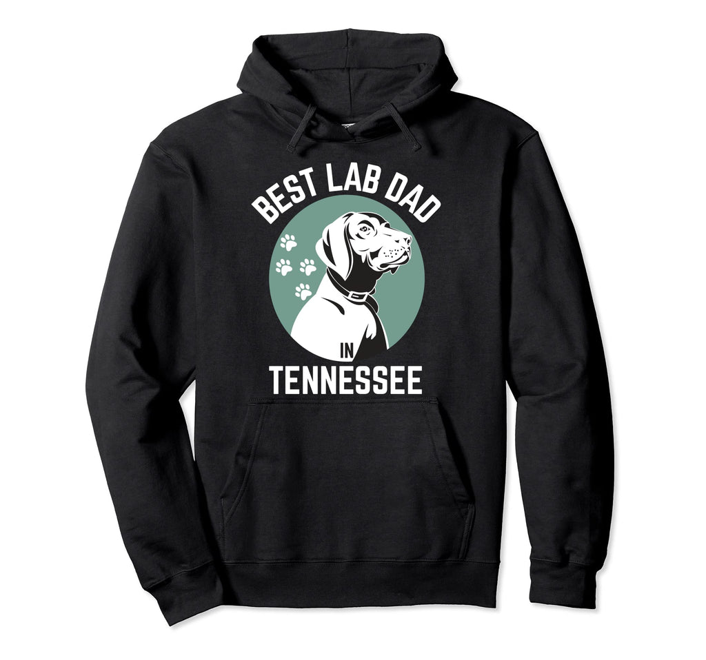 Best Lab Dad Tennessee Dog Dad Hoodie - Aesthetic Graphic Men Women - T-Shirt, Sweatshirt, Hoodie