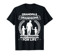 Grandpa And 2 Grandsons Best T-Shirt - Casual Everyday Wear Men Women - T-Shirt, Sweatshirt, Hoodie