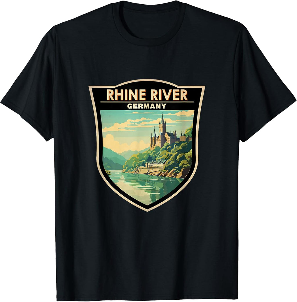 Rhine River Apparel Merch Vintage - Adult & Kids T-Shirts, Sweatshirts & Hoodies apparel design preview 1