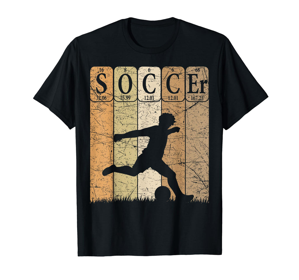 Soccer Periodic Table Elements Soccer T-Shirt - Fun Novelty Design Unisex - T-Shirt, Sweatshirt, Hoodie