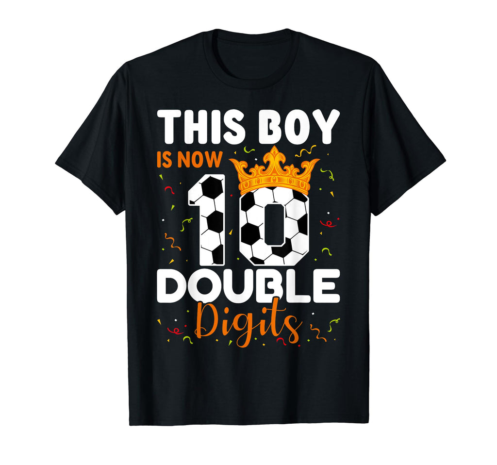 10 Years Old Soccer Player Grandson T-Shirt - Custom Art Print Men Women - T-Shirt, Sweatshirt, Hoodie