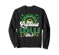 Luckiest Lolli Ever Shamrocks Sweatshirt - Custom Art Print Men Women - T-Shirt, Sweatshirt, Hoodie