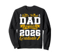 Super Proud Dad Awesome 2026 Graduate Sweatshirt - Trendy Graphic Men Women - T-Shirt, Sweatshirt, Hoodie