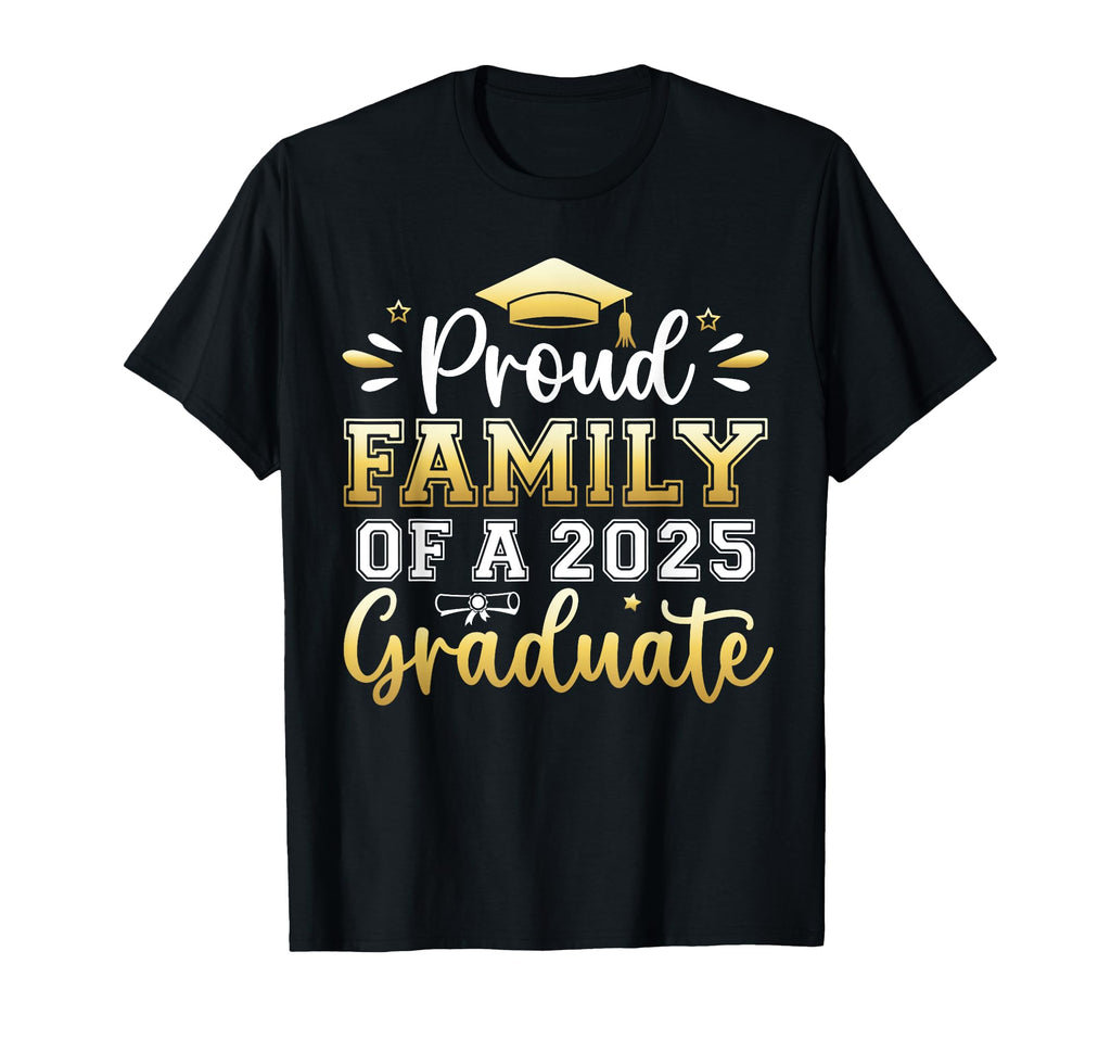 Proud Family 2025 Graduate Senior T-Shirt - Custom Art Print Unisex - T-Shirt, Sweatshirt, Hoodie