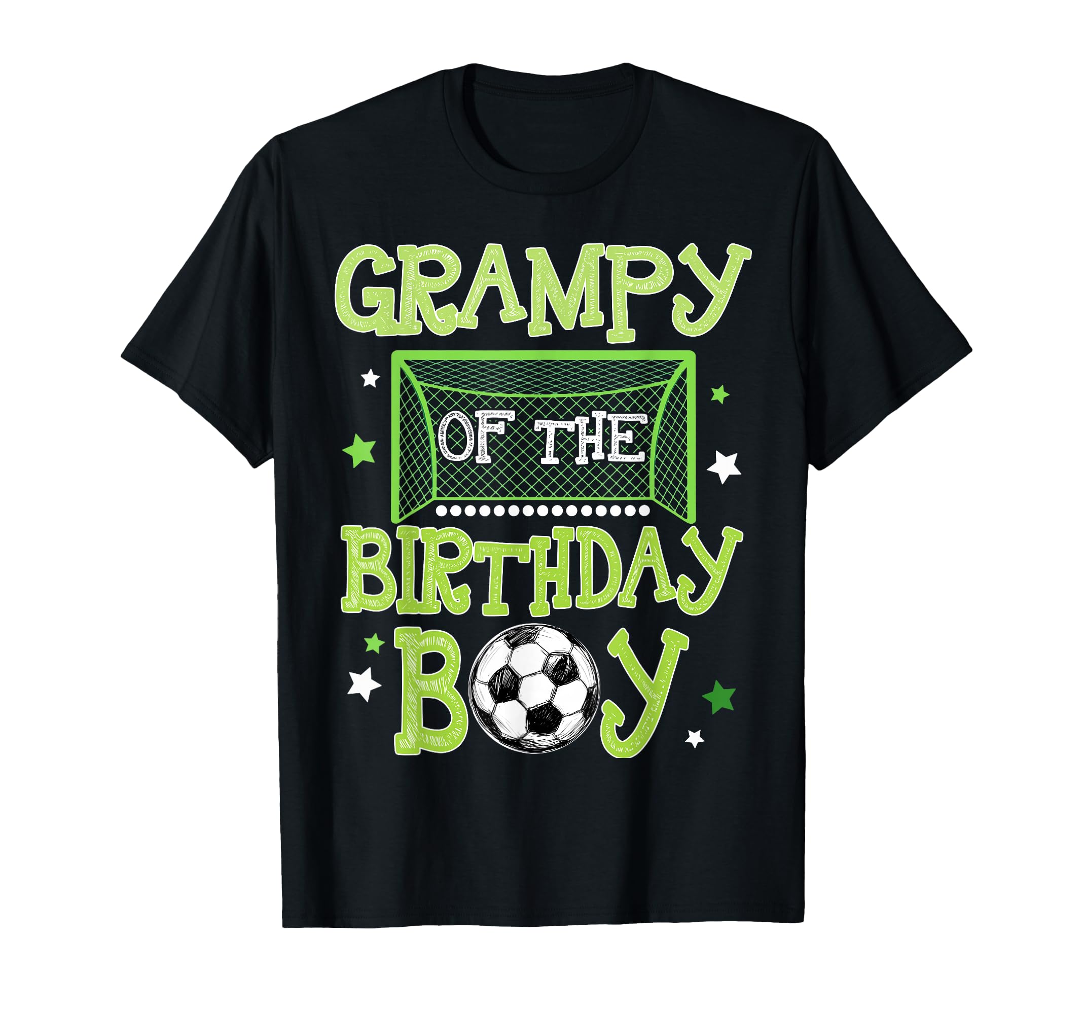 Grampy Birthday Soccer Family Matching T-Shirt - Custom Art Print Unisex - T-Shirt, Sweatshirt, Hoodie