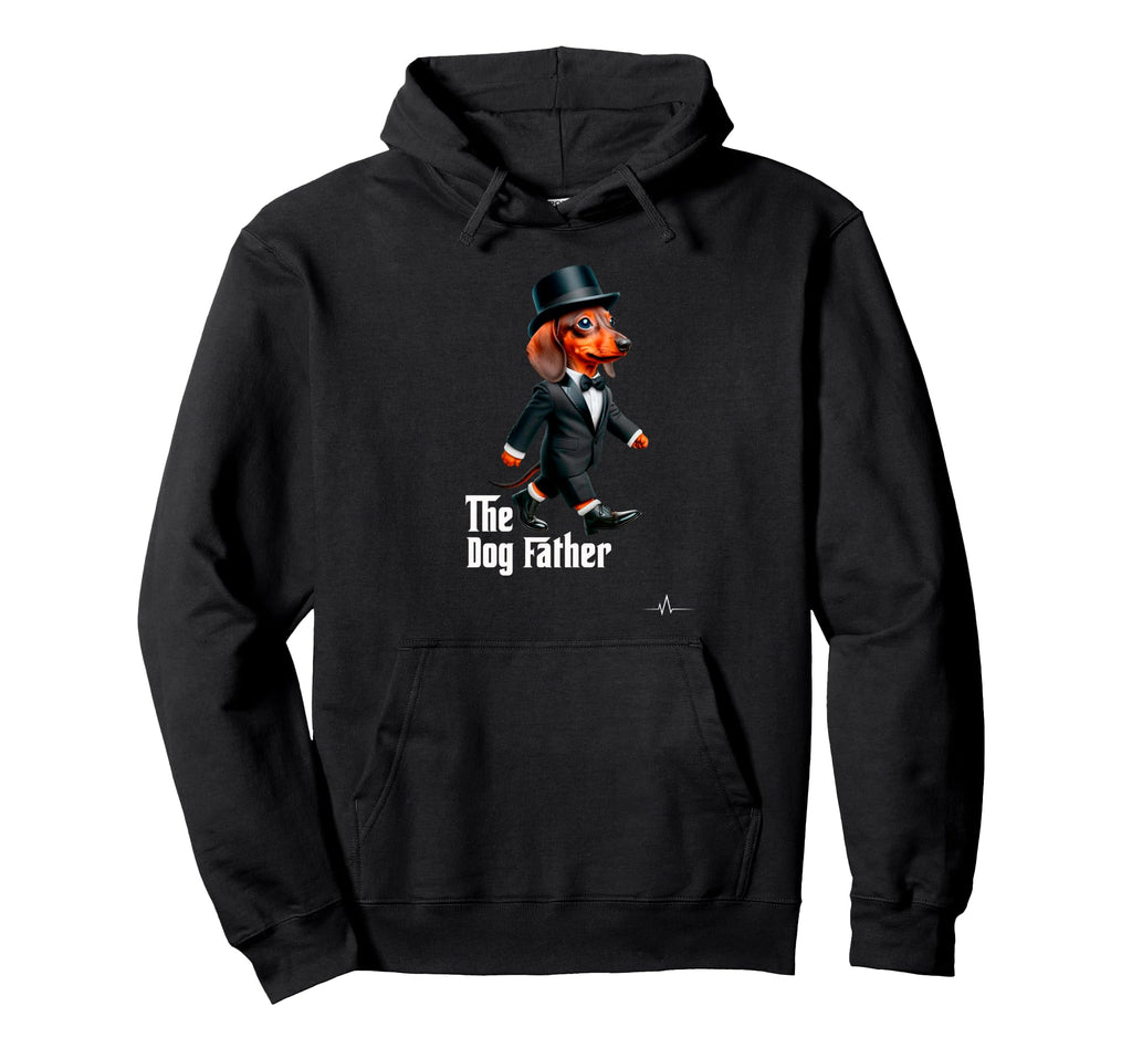 Dog Father Pet Funny Dog Dad Hoodie - Custom Art Print Men Women - T-Shirt, Sweatshirt, Hoodie