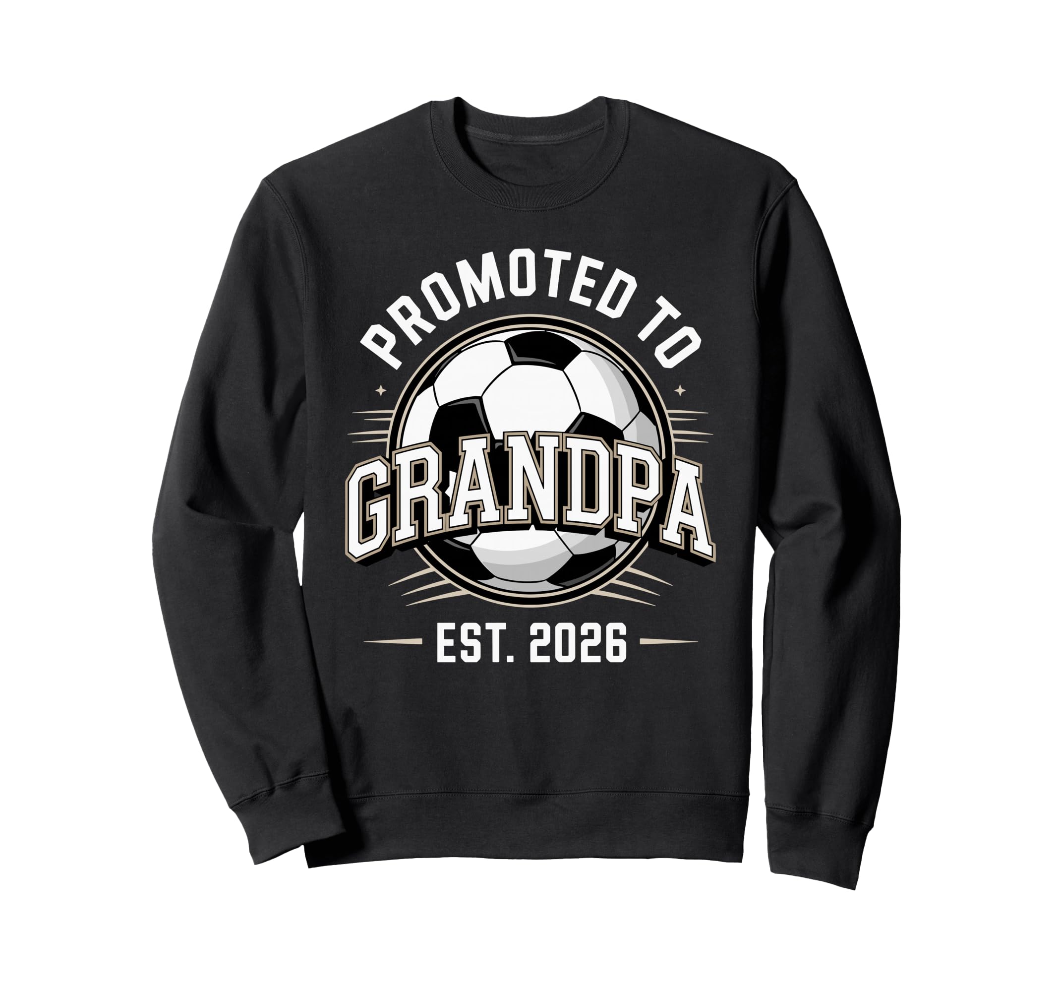 Promoted To Grandpa Est 2026 Sweatshirt - Custom Art Print for Adults - T-Shirt, Sweatshirt, Hoodie