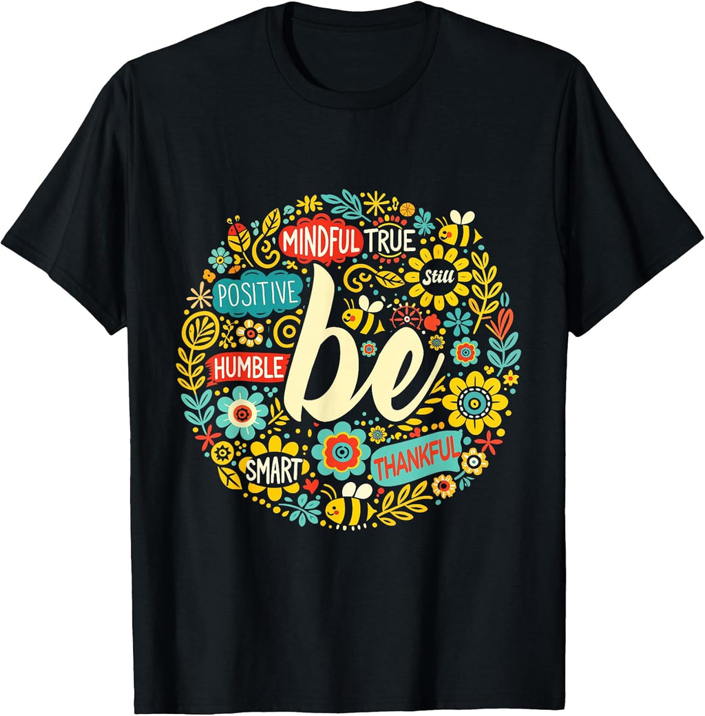 Be Positive Motivational Quote Life Inspiration - Adult & Kids T-Shirts, Sweatshirts & Hoodies apparel design preview 1