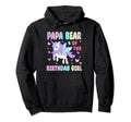 Papa Bear Birthday Unicon Hoodie - Custom Art Print for Adults - T-Shirt, Sweatshirt, Hoodie