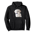 Labrador Retriever White Lab Mom Dad Hoodie - Custom Art Print Men Women - T-Shirt, Sweatshirt, Hoodie