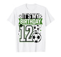 Birthday Tees 12 Soccer Its My 12Th T-Shirt - Streetwear Style for Adults - T-Shirt, Sweatshirt, Hoodie