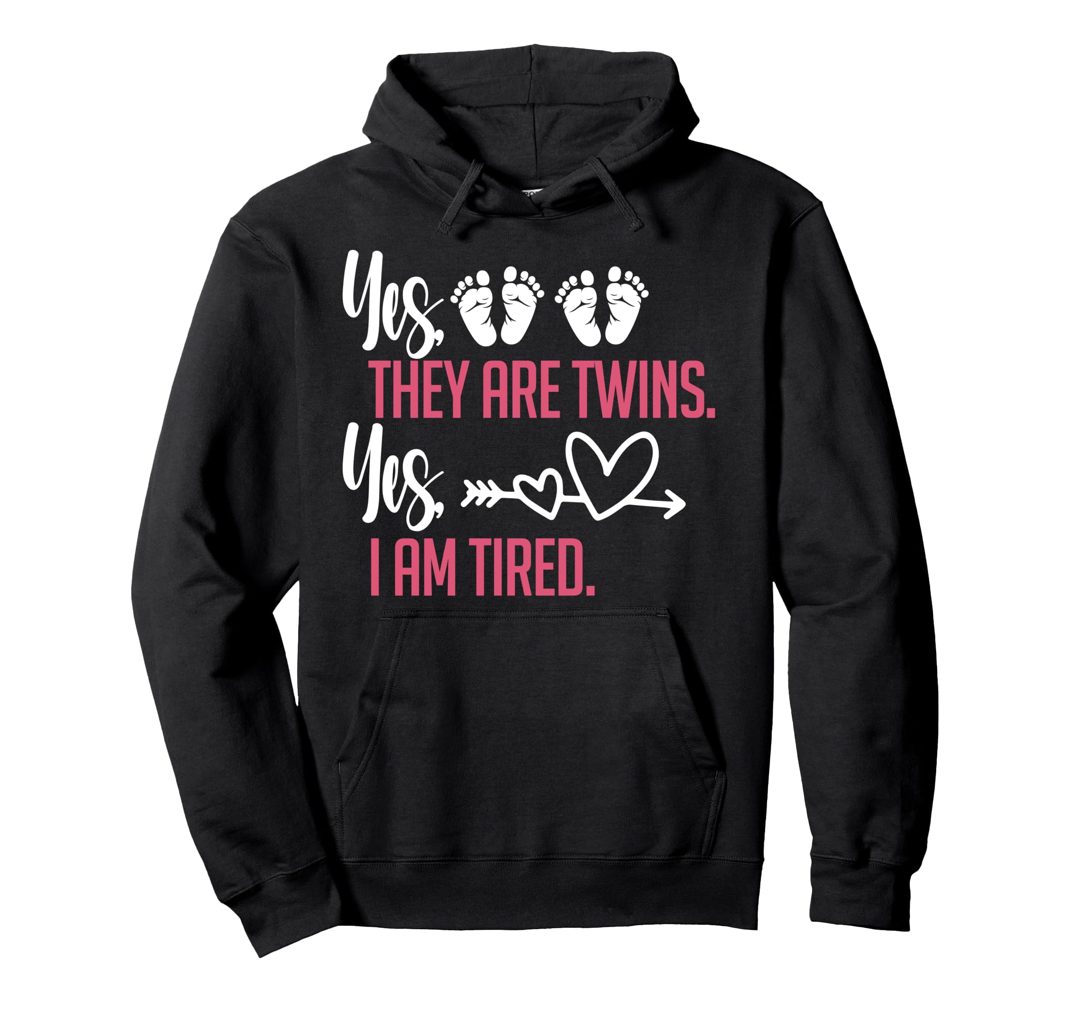 Twin Mom Twin Dad Twin Parents Hoodie - Unique Graphic Unisex - T-Shirt, Sweatshirt, Hoodie