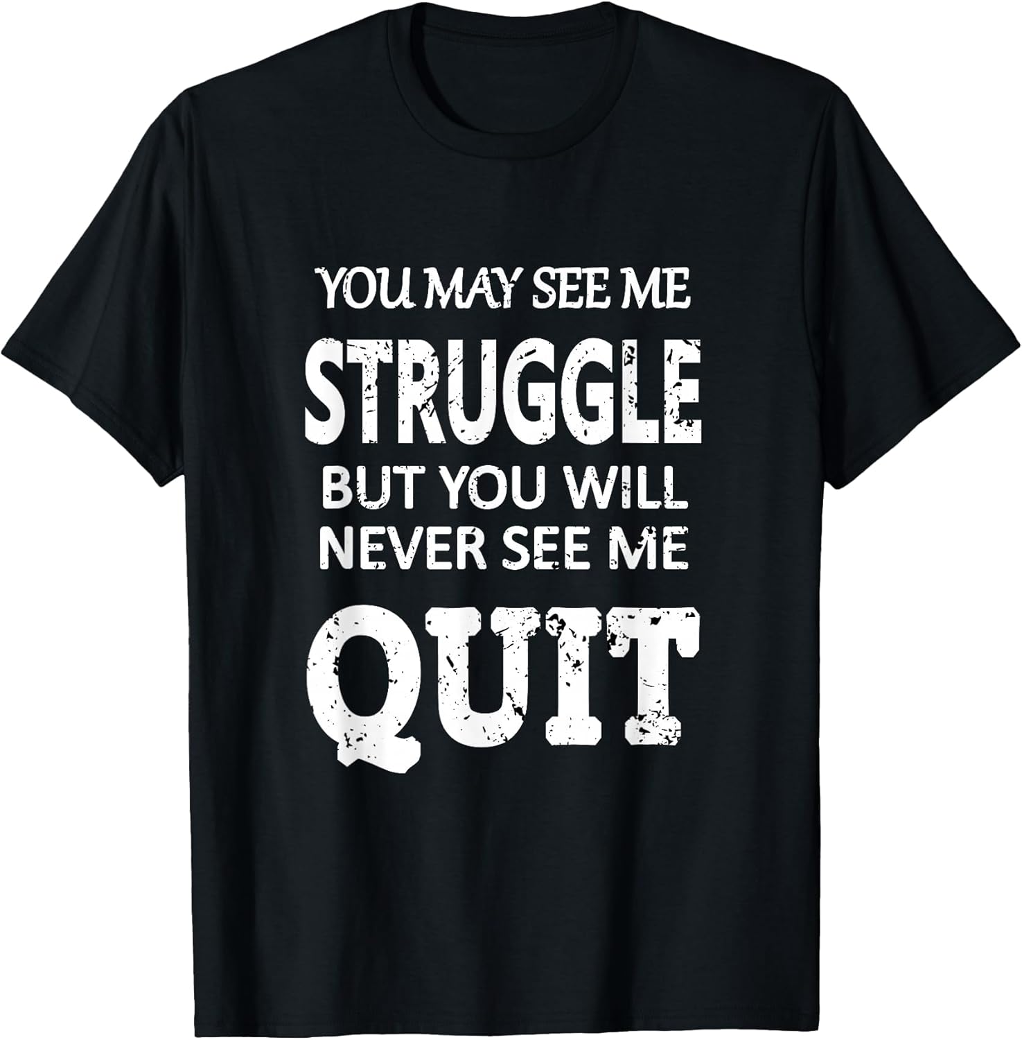 Inspiring Workout Inspiration Motivational Saying Men - Adult & Kids T-Shirts, Sweatshirts & Hoodies apparel design preview 1