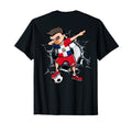 Dabbing Soccer Dominican Republic T-Shirt - Streetwear Style for Adults - T-Shirt, Sweatshirt, Hoodie