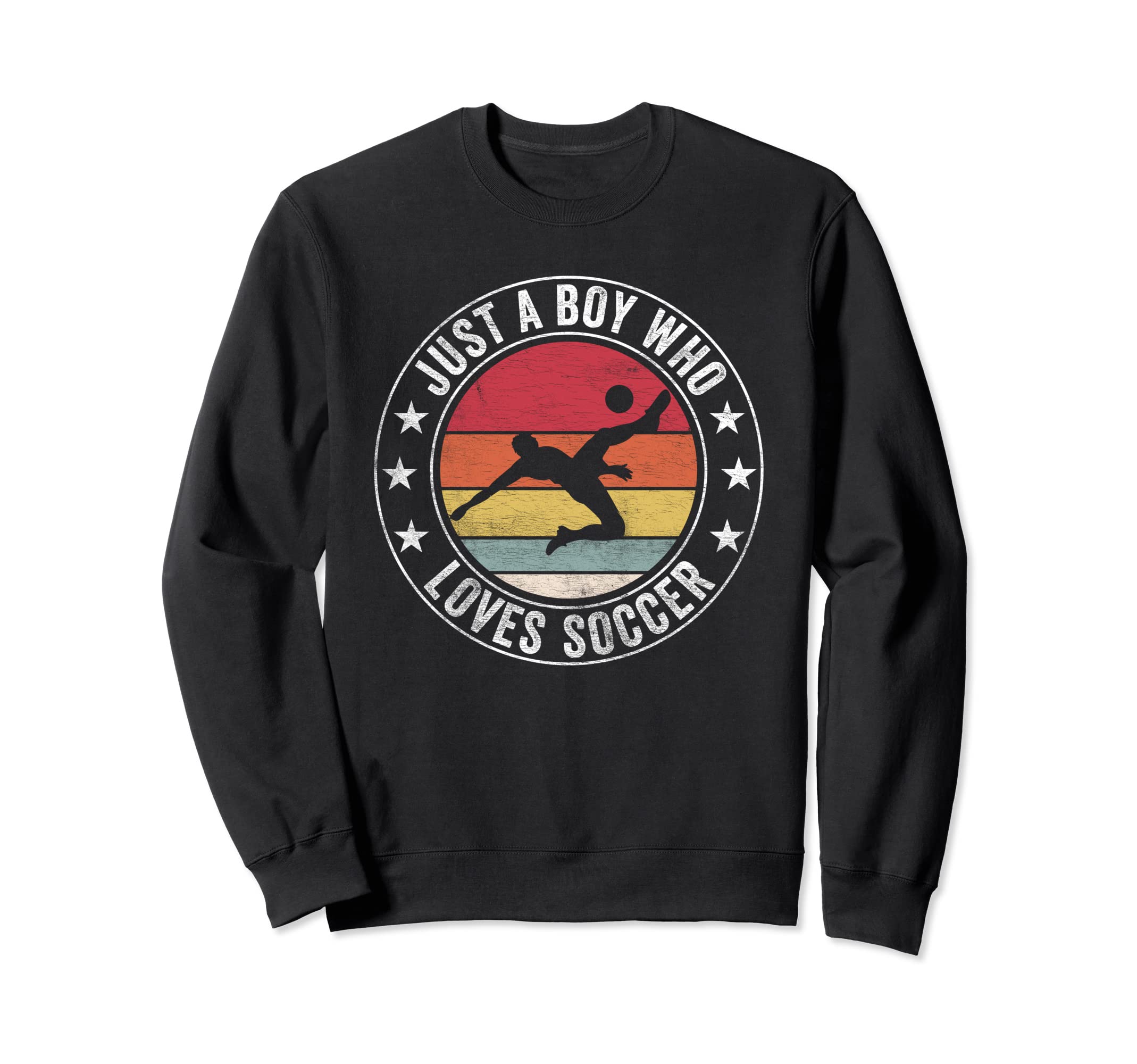 Just Who Loves Soccer Soccer Sweatshirt - Minimalist Print Men Women - T-Shirt, Sweatshirt, Hoodie