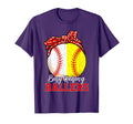 Busy Raising Ballers Softball T-Shirt - Minimalist Print Men Women - T-Shirt, Sweatshirt, Hoodie