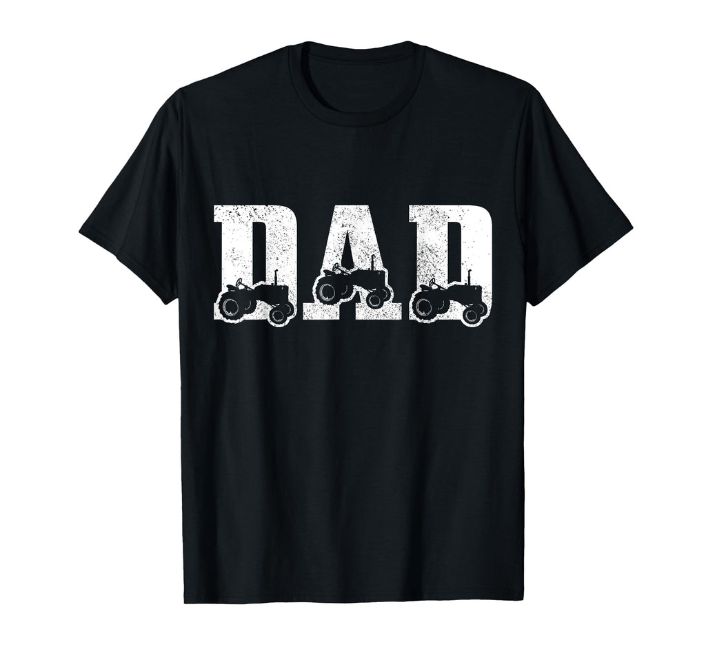 Farmer Dad Farming Farm Tractor Lover T-Shirt - Minimalist Print Unisex - T-Shirt, Sweatshirt, Hoodie