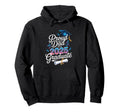 Proud Dad 2025 Graduate Graduation Year Hoodie - Streetwear Style Men Women - T-Shirt, Sweatshirt, Hoodie