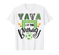 Yaya Birthday Soccer Player Bday Party T-Shirt - Custom Art Print Unisex - T-Shirt, Sweatshirt, Hoodie