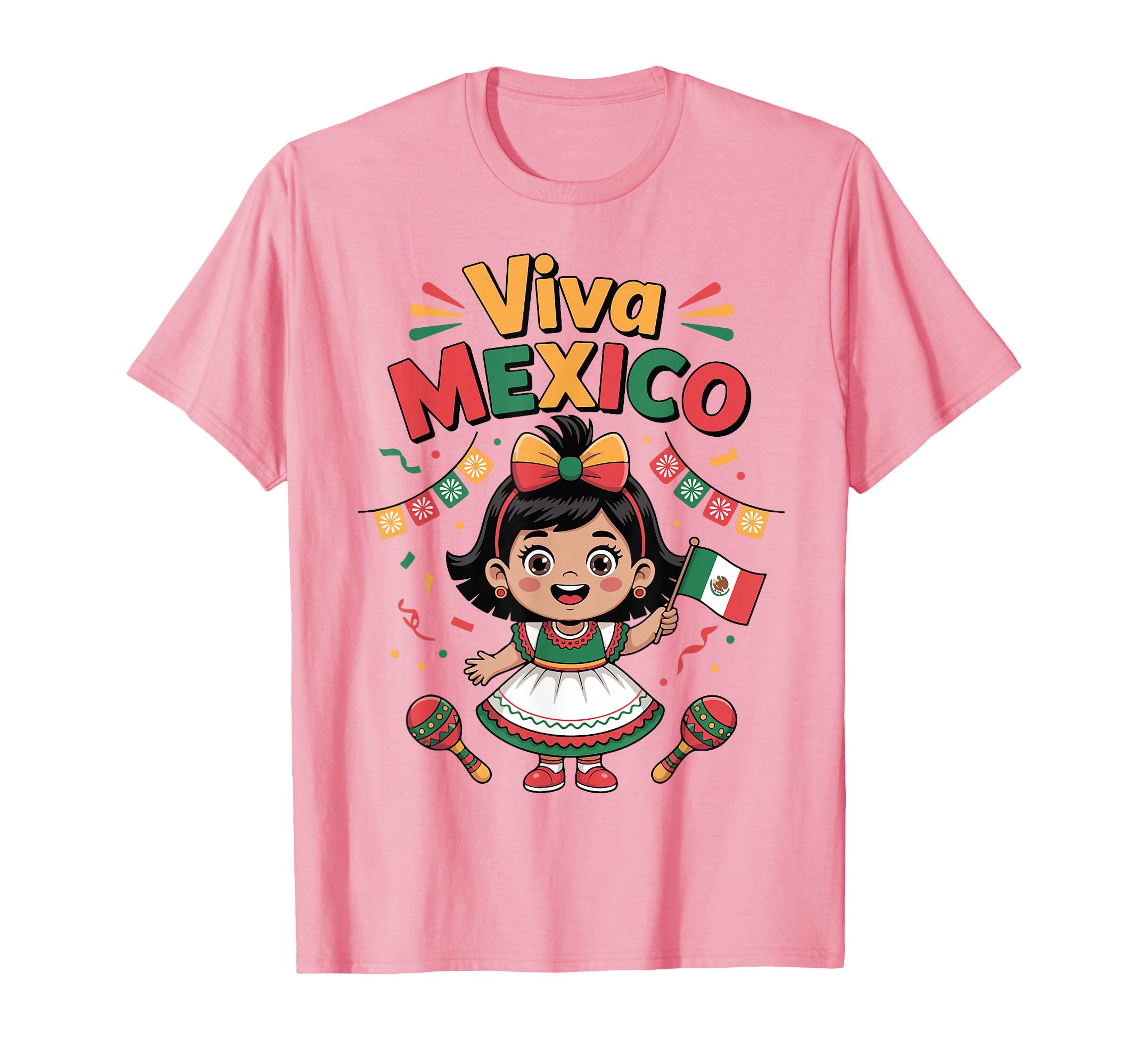 Mexican Viva Mexico Mexican Flag T-Shirt - Novelty Apparel for Adults - T-Shirt, Sweatshirt, Hoodie