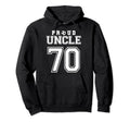 Number 70 Custom Proud Soccer Futbol Hoodie - Streetwear Style Unisex - T-Shirt, Sweatshirt, Hoodie