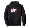 Mama Bear Pajama Red Plaid Hoodie - Novelty Apparel Men Women - T-Shirt, Sweatshirt, Hoodie