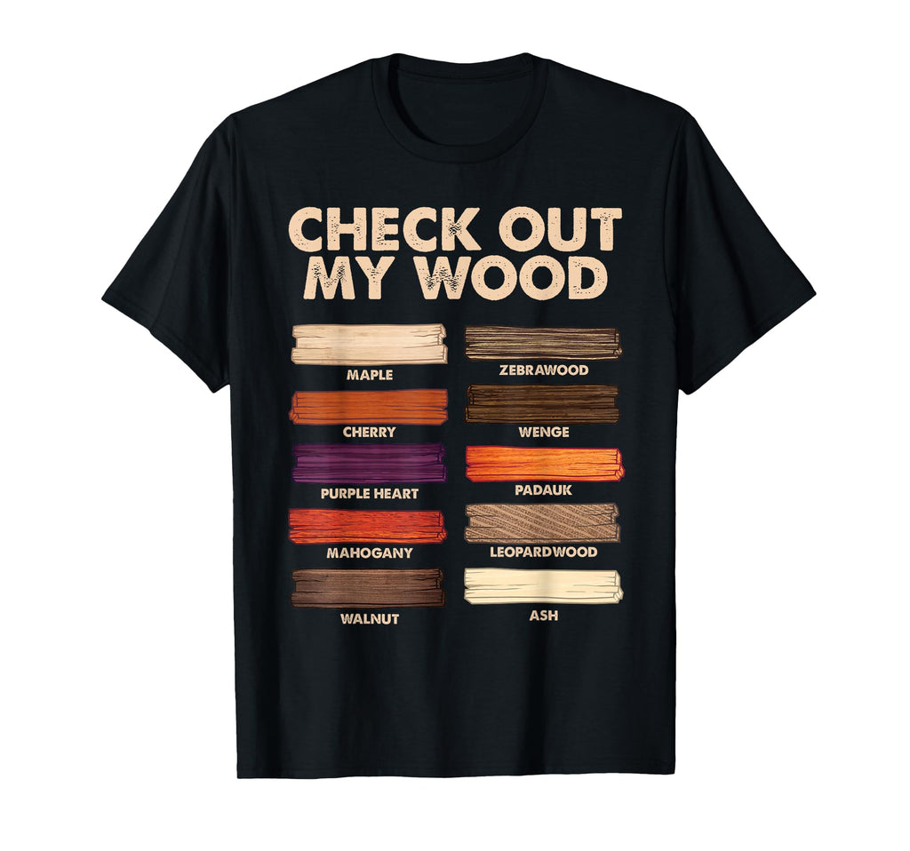 Funny Woodworking Dad Woodwork Wood T-Shirt - Graphic Print Men Women - T-Shirt, Sweatshirt, Hoodie