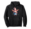 Funny Grill Gnome Bbq Apron Who Loves Hoodie - Aesthetic Graphic Unisex - T-Shirt, Sweatshirt, Hoodie