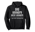 Dad Grandpa Great Grandpa Legend Hoodie - Aesthetic Graphic Unisex - T-Shirt, Sweatshirt, Hoodie