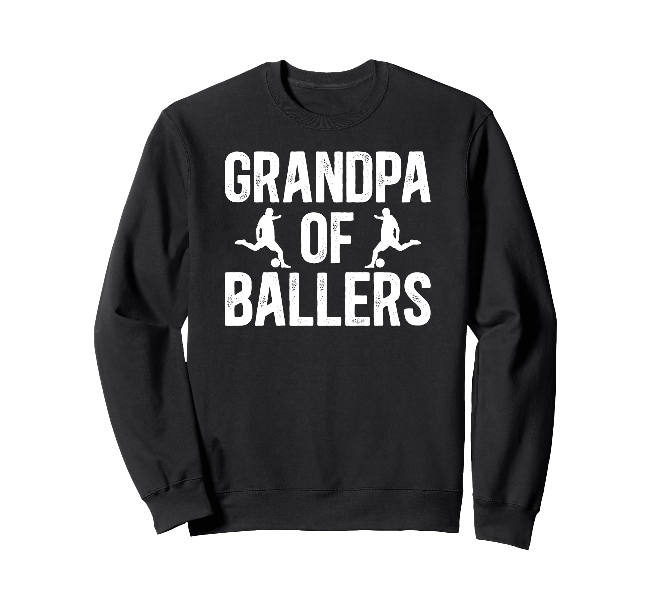 Grandpa Ballers Soccer Grandpa Soccer Sweatshirt - Minimalist Print Unisex - T-Shirt, Sweatshirt, Hoodie