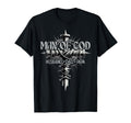 God Husband Dad Papa Cross Fathers Day T-Shirt - Trendy Graphic Unisex - T-Shirt, Sweatshirt, Hoodie