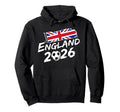 England Football Soccer Game Player Fan Hoodie - Unique Graphic Men Women - T-Shirt, Sweatshirt, Hoodie