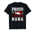 Proud Cheer Nana Grandma Cheerleading T-Shirt - Custom Art Print Unisex - T-Shirt, Sweatshirt, Hoodie