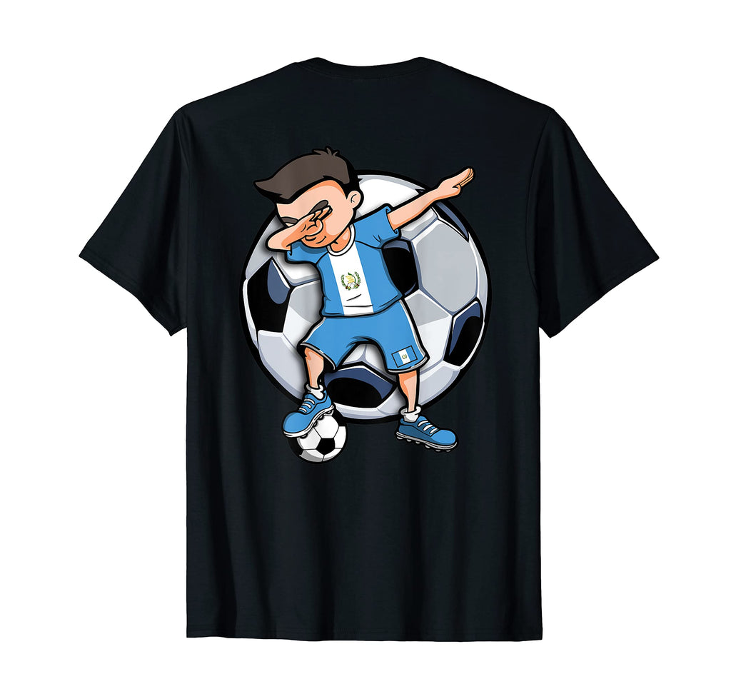 Dabbing Soccer Guatemala Football Fans T-Shirt - Graphic Print Men Women - T-Shirt, Sweatshirt, Hoodie