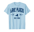 Lake Placid New York Ny Sport Navy T-Shirt - Aesthetic Graphic Unisex - T-Shirt, Sweatshirt, Hoodie