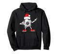 Soccer Football Santa Hat Matching Hoodie - Fun Novelty Design Unisex - T-Shirt, Sweatshirt, Hoodie
