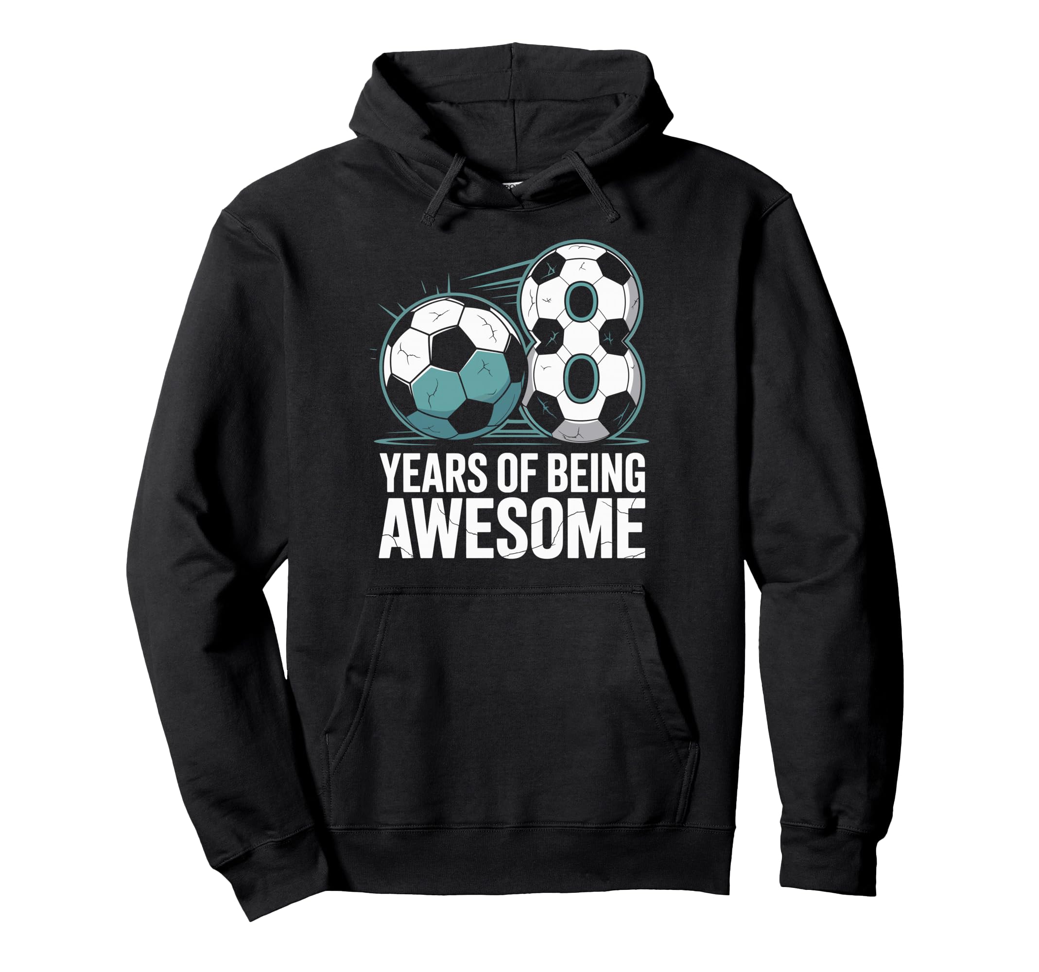 8 Years Being Awesome 8Th Birthday Bday Hoodie - Unique Graphic for Adults - T-Shirt, Sweatshirt, Hoodie