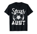 Soccer Aunt Family Matching Team T-Shirt - Aesthetic Graphic for Adults - T-Shirt, Sweatshirt, Hoodie