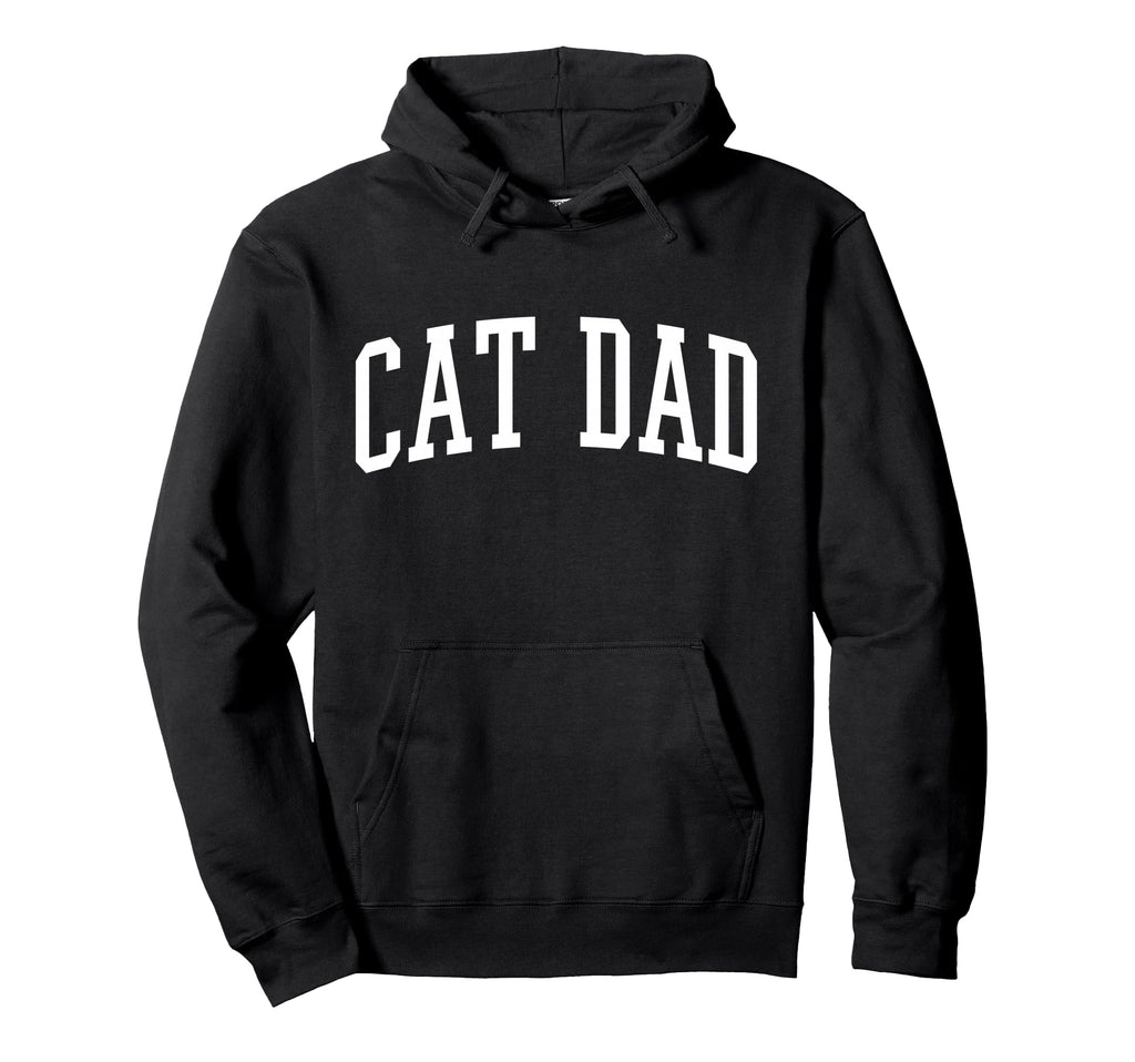 Varsity Cat Dad Hoodie - Graphic Print Unisex - T-Shirt, Sweatshirt, Hoodie