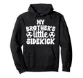 Brothers Little Sidekick Soccer Hoodie - Aesthetic Graphic Men Women - T-Shirt, Sweatshirt, Hoodie