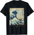 Great Wave Off Kanagawa Japanese Painting Art - Adult & Kids T-Shirts, Sweatshirts & Hoodies apparel design preview 1