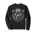 Papa Beer Funny Dad Bear Drinking Sweatshirt - Streetwear Style Men Women - T-Shirt, Sweatshirt, Hoodie