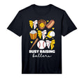 Mens Busy Raising Ballers Baseball And T-Shirt - Trendy Graphic Men Women - T-Shirt, Sweatshirt, Hoodie