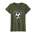 Field Mom Vibes Soccer Mom T-Shirt - Novelty Apparel Men Women - T-Shirt, Sweatshirt, Hoodie