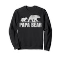 Bear Lover Dad Daddy Distressed Sweatshirt - Unique Graphic for Adults - T-Shirt, Sweatshirt, Hoodie